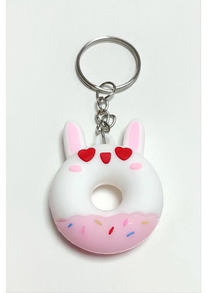 Simit Silikon Anahtarlık