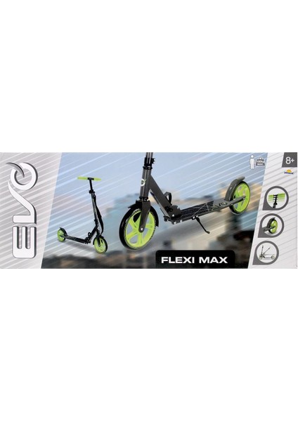 Evo Flexi Max 2 Tekerlekli Scooter Yeşil fırsatları