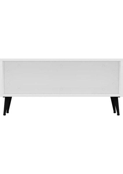 Kale Orta Sehpa Plus Beyaz/beyaz