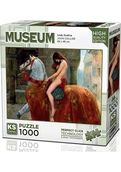 Ks Games Lady Godiva Puzzle 1000 Parça 20706