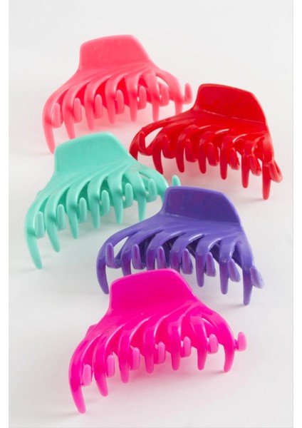 Tırpan Renkli Mandal Toka 8 cm