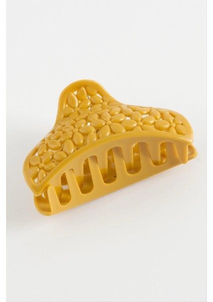 Oval Çiçek Renkli Mandal Toka 8 cm fiyatları