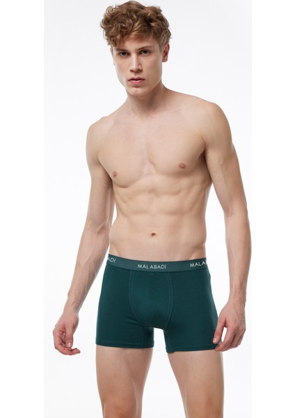 Erkek Yeşil 5 Li Pamuk Elastan Boxer 5M075 fiyatları