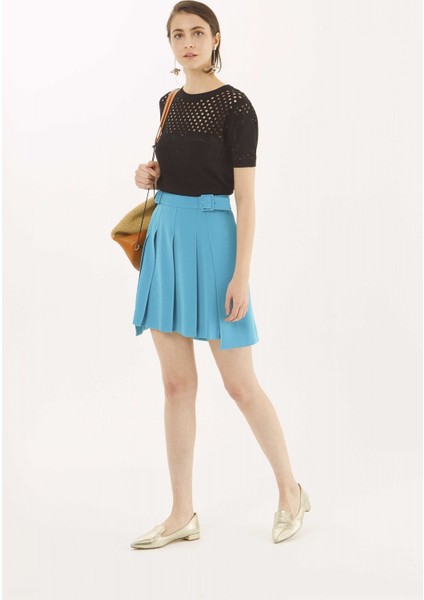 Pileli Etek Turkuaz Y9915013_029 fiyatları