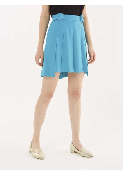 Pileli Etek Turkuaz Y9915013_029