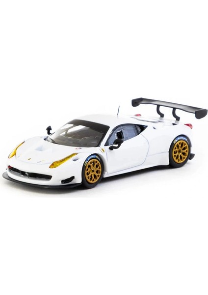 Tarmac Works x Ixo Models 1/64 Ferrari 458 Italia Gt3 White
