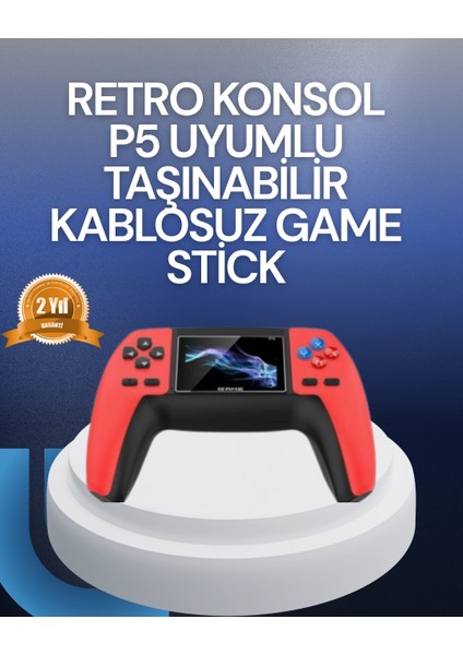 Tak Çalıştır Mini Retro Gamepad | 520 Klasik Oyun