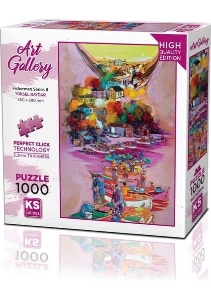 20686 Fishermen Series Iı 1000 Parça Puzzle modelleri