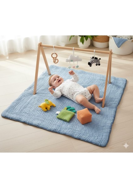 Müslin Bebek Örtüsü (Kalın)