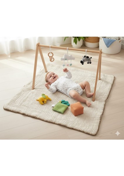 Müslin Bebek Örtüsü (Kalın)