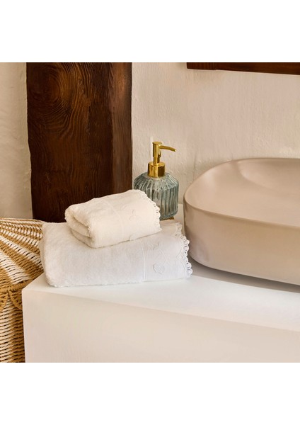 Artisan Demeter %100 Pamuk El Havlusu Ekru 30X50 cm modelleri