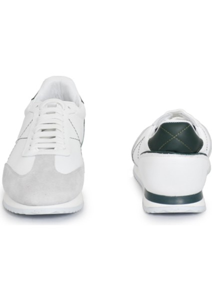 Hakiki Deri Beyaz Erkek Sneaker - Eva Taban 0804 indirimleri