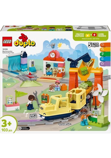 LEGO Duplo Kasabası Büyük Interaktif Mahalle Treni fırsatları