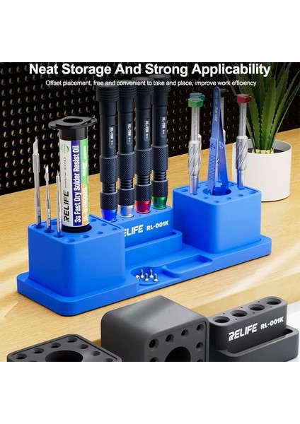 RL-001K Yüksek Sıcaklığa Dayanıklı Kombinasyon Tipi Çok Amaçlı Saklama Kutusu Mavi modelleri