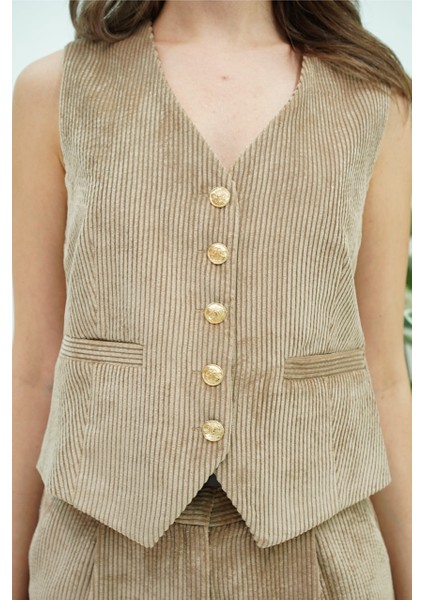 Düğmeli Fitilli Yelek fırsatları