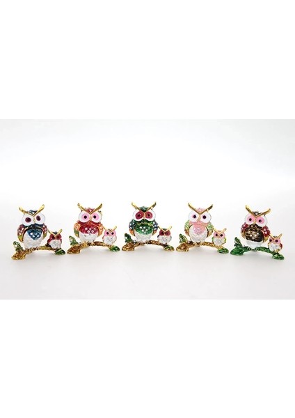 Swaroski 2'li Baykuş ALK2029