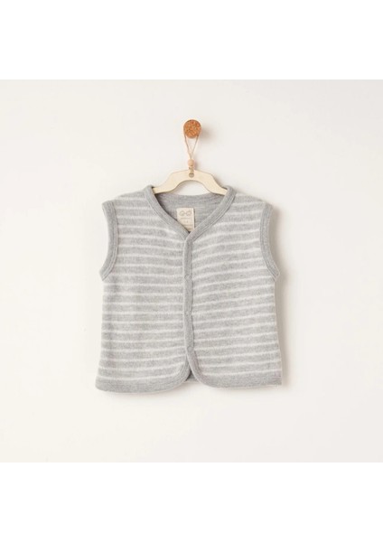 Andywawa AC26221 Casual Yelek Grey