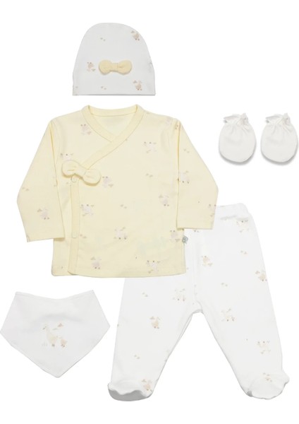 Bistyle 5li Hastane Çıkışı Welcome Baby Duck 12103 Sarı