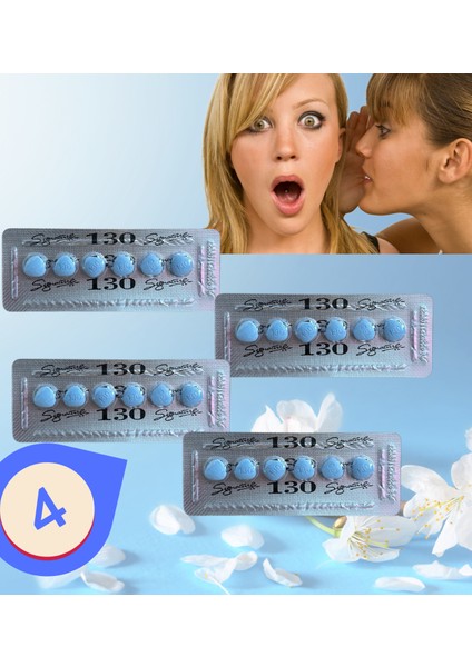 Mavi KOBRA130MG 6'lı x 4 Dizi Performansa Takviye Güc % 100 Orjınal 24 Adet Kuvvet Arttırıçı24 Hap % 100 Orjınal GEÇIKTIRICILI24 Sertlestırıcılı24 TIMEOUTPERFORMANCE_ÇIALIS_VIÂGRÂ_LIFTÂ_20_5_MG