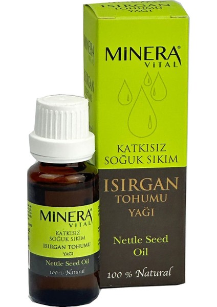 Minera Isırgan Tohumu Yağı 20 ml