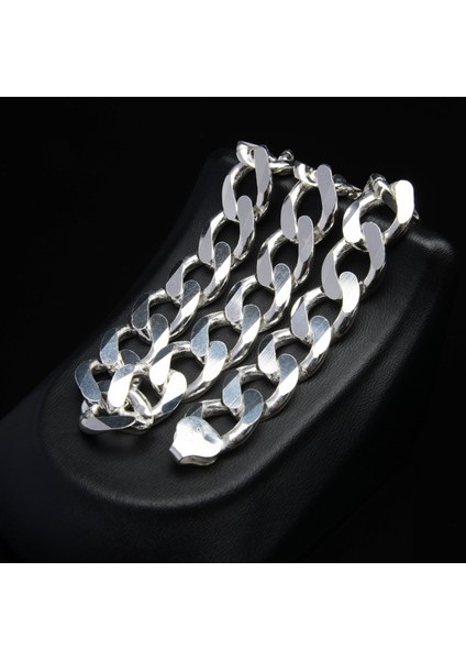 350 Mikron Gurmet Gümüş Zincir