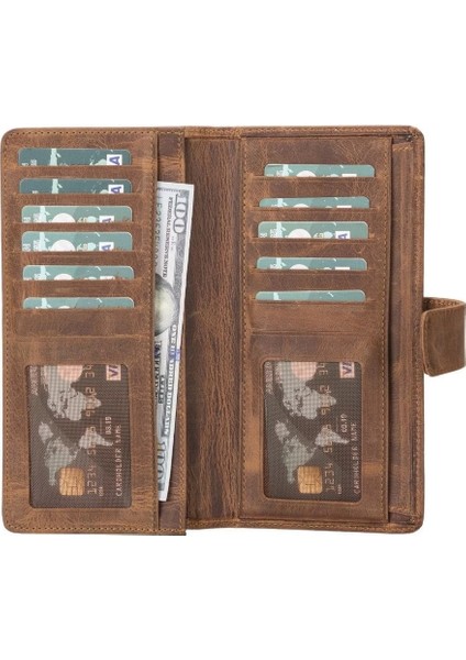 Coppet 6.7 Inch Uyumlu Deri Kartlıklı Kılıf G6 Taba fırsatları