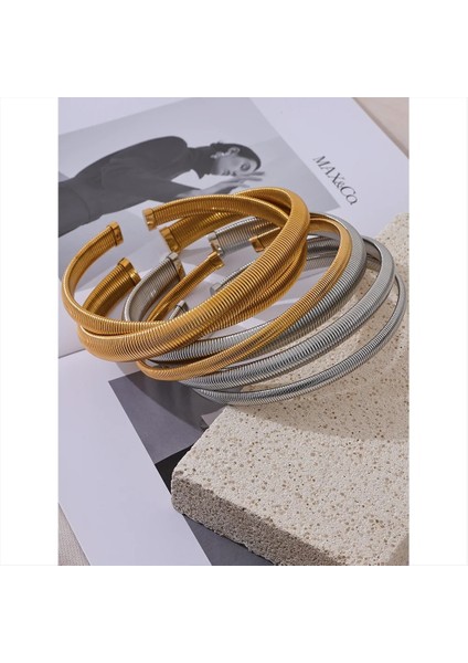 Çelik Vintage Kadın Kelepçe Tırtık Plaka Bileklik modelleri