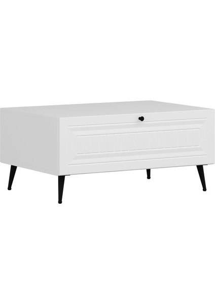 Kale Orta Sehpa Ilkbahar Beyaz/beyaz fırsatları