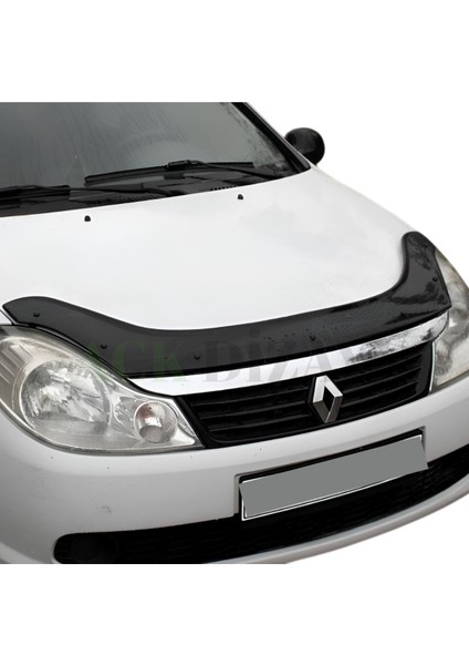 Renault Symbol 2009-2012 Araca Özel Kaput Rüzgarlığı A+ Pianoblack 4mm fiyatları