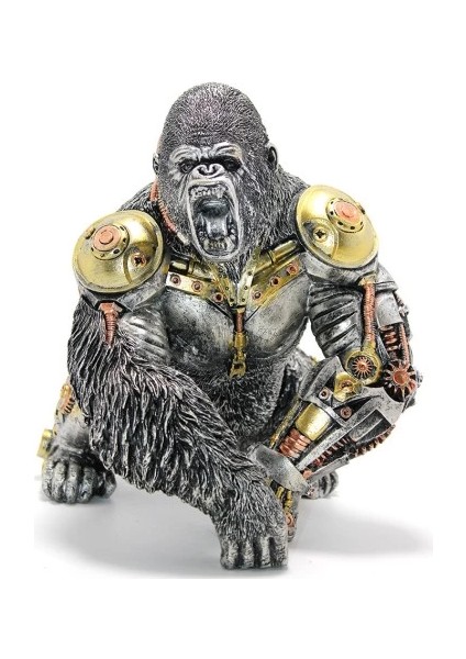 Steampunk Polyester King Kong Figürü