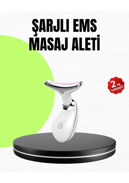 Kırışıklık Önleyici Güzellik Cihazı | Mikro Akım Masaj ve Isı Terapisi