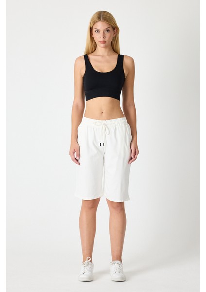 Kadın Yan Cepli Şort 2999