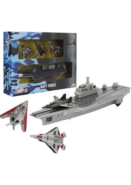Asker Oyun Set Jet/uçak Gemisi 4prç