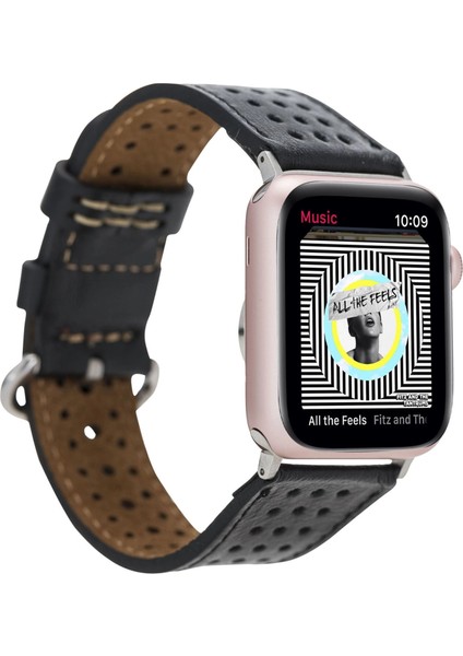 Apple Watch Uyumlu Deri Kordon 38-40-41MM 87019 Rst1