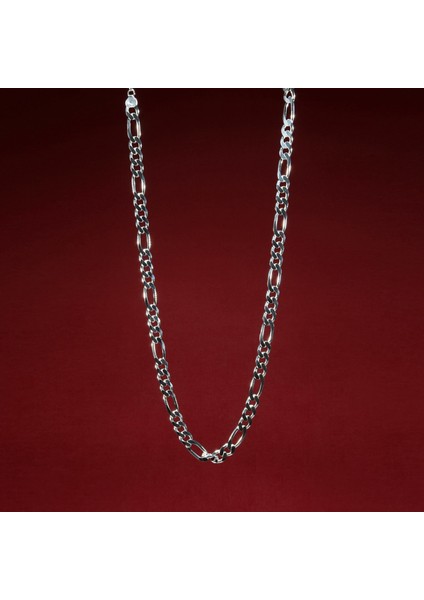 300 Mikron Figaro Gümüş Zincir fırsatları