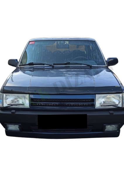 Fiat Tofaş Araca Özel Kaput Rüzgarlığı A+ Pianoblack 4mm