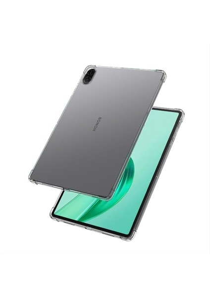 Honor Pad X8A 11 Inç Kılıf Şeffaf Silikon Köşe Korumalı Clear Darbe Emici Arka Kapak modelleri