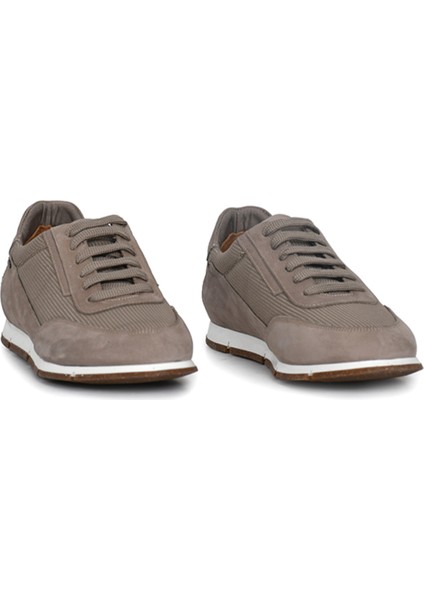 Hakiki Nubuk Deri/tekstil Ekru Erkek Sneaker Ayakkabı - X241336 fiyatları