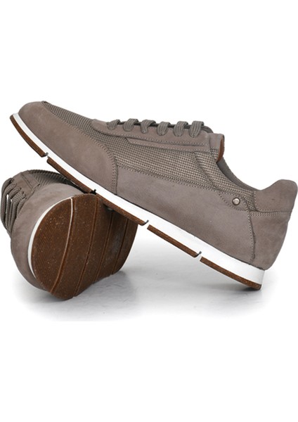 Hakiki Nubuk Deri/tekstil Ekru Erkek Sneaker Ayakkabı - X241336 modelleri
