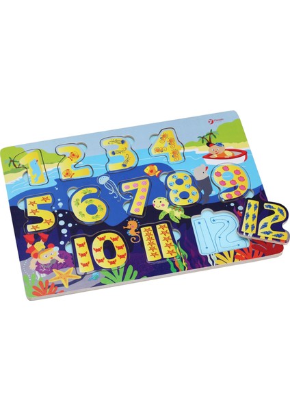 Classic World Ahşap Sayılar Denizaltı Yapboz fiyatları