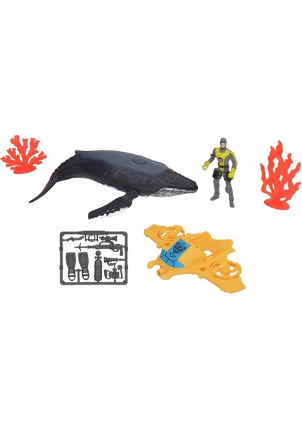 Wild Quest Hydro Surf Balina Araştırma Oyun Seti