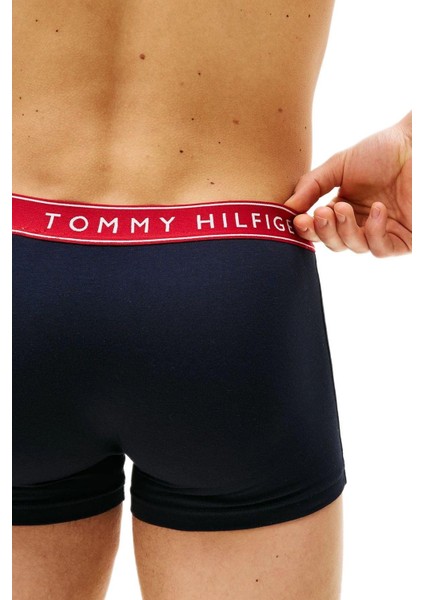 Tommy Hılfıger Erkek 3 Lü Boxer UM0UM03457-0WI fiyatları