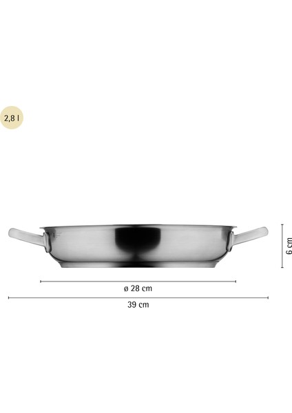 Ultimate Çelik Sahan 28 cm fiyatları