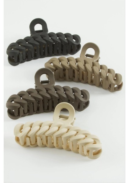 Zincir Şekilli Renkli Mandal Toka 10 cm