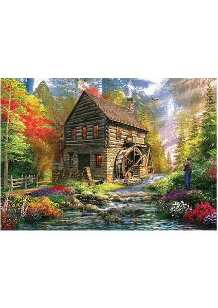 Ks Mill Cottage 2000 Parça Puzzle modelleri