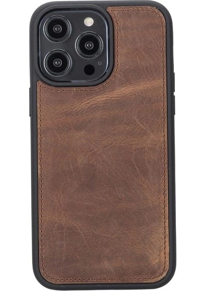 Apple iPhone 14 Pro Max Uyumlu Deri Cüzdanlı Kılıf Mwwn G2 Kahve fiyatları