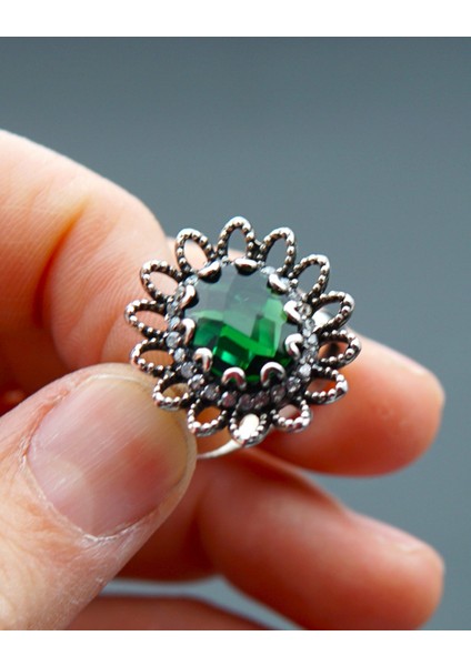 925 Ayar Kadın Gümüş Yüzük SY000103 fiyatları