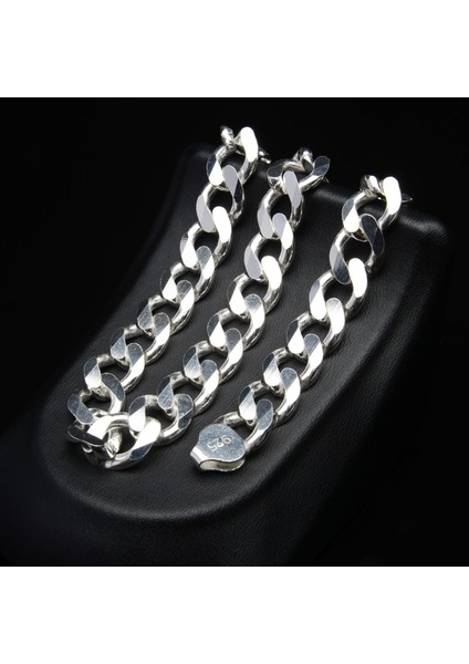 300 Mikron Gurmet Gümüş Zincir