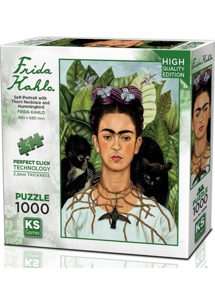 Ks Games Self-Portrait With Thorn Necklace Puzzle 1000 Parça 20665 fiyatları