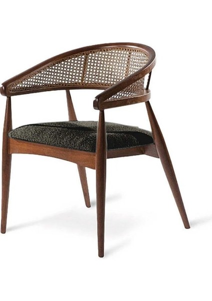 Yuvarlak Ahşap Masa Takımı Bohem 4 Kişilik Mutfak Masa Sandalye Takımı Iskandinav fırsatları